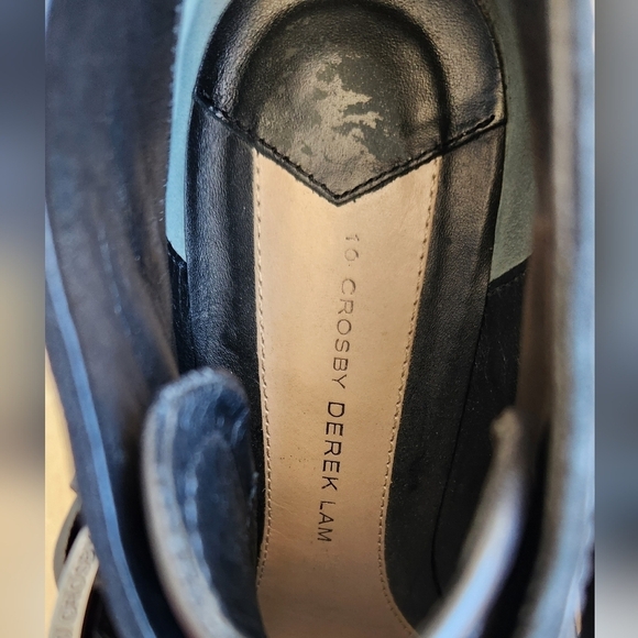 10 Crosby Derek Lam‎ buckle open toe booties - Picture 4 of 10